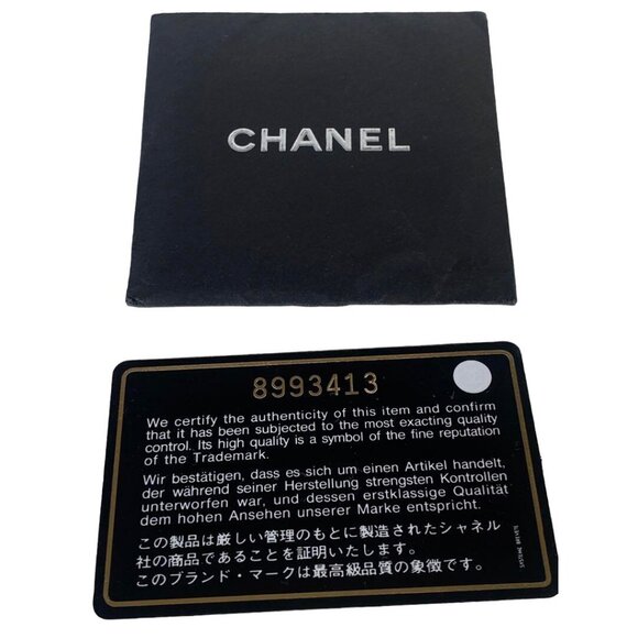 Authentic CHANEL CC Caviar Leather Boston Bag Bowler Shoulder Bag White Tote - Picture 9 of 10